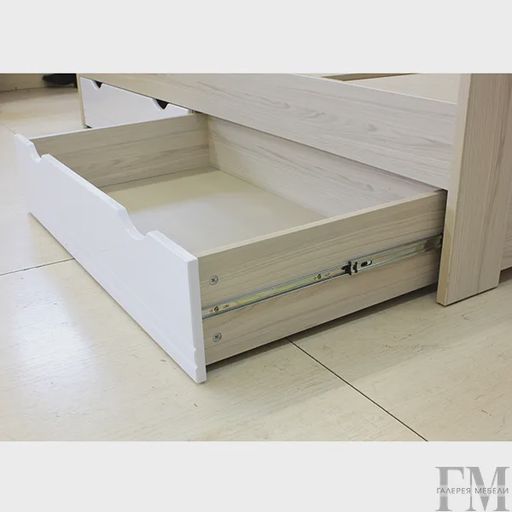 Детская кровать-тахта «Стиль 900.4», Кофе (900x2000)